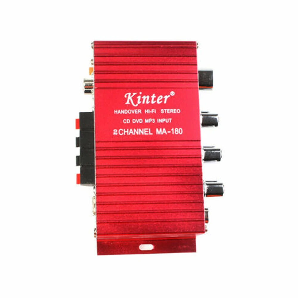 

Car-Amplifier Kinter MA-180 HANDOVER HI-FI STEREO CD/DVD/MP3 INPUT 2-Channel