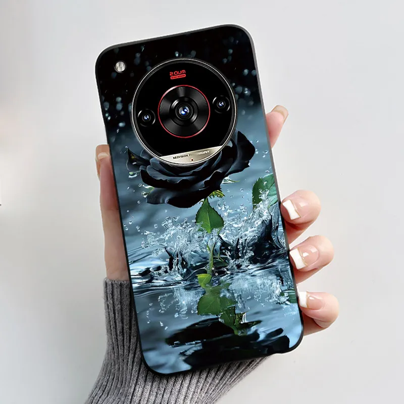 Aesthetic Luxury Soft Silicone Cover for ZTE Nubia Focus 2 Ultra 5G - Cute & Cool Design for Boys & Girls
