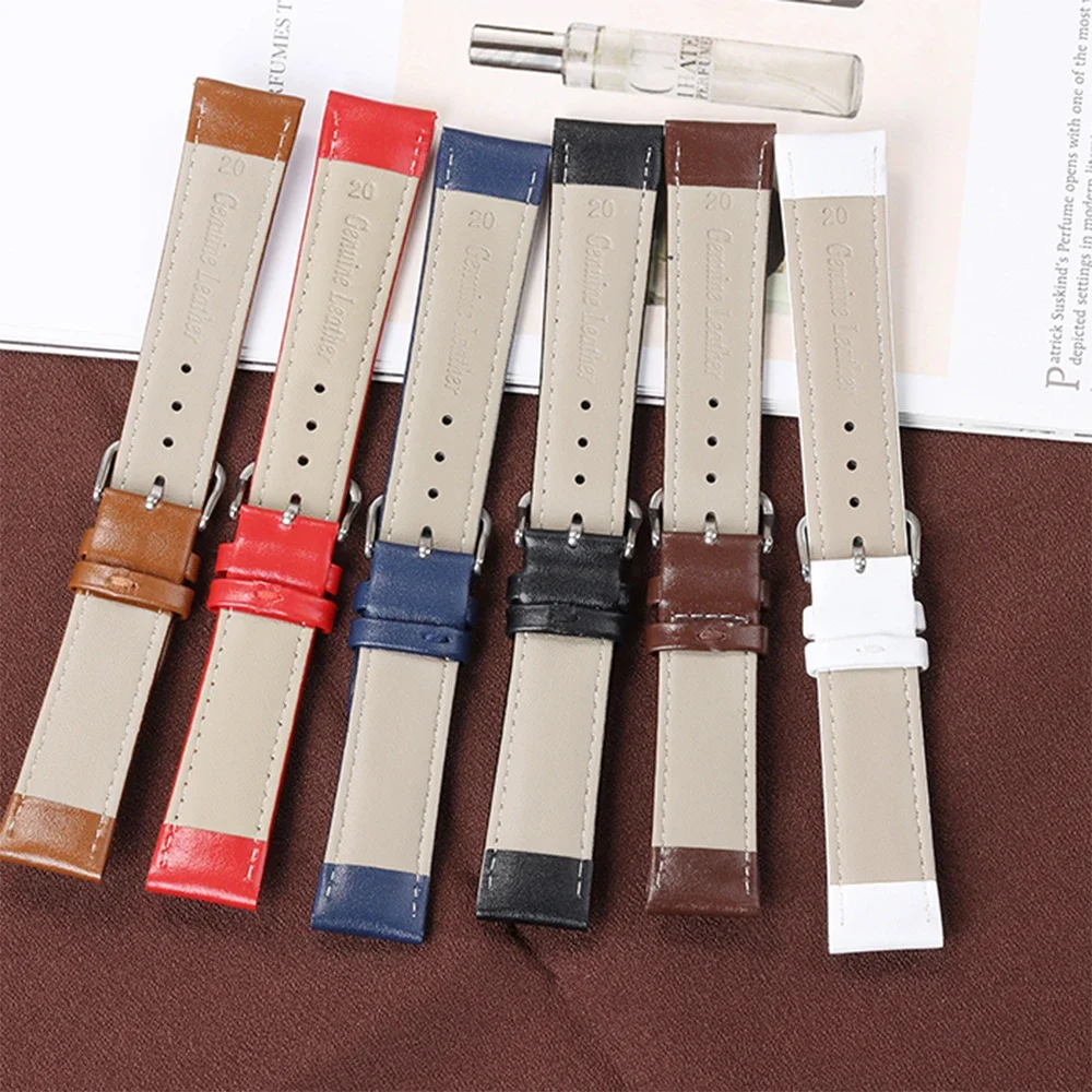 Premium Quality Cowhide Leather Watch Strap