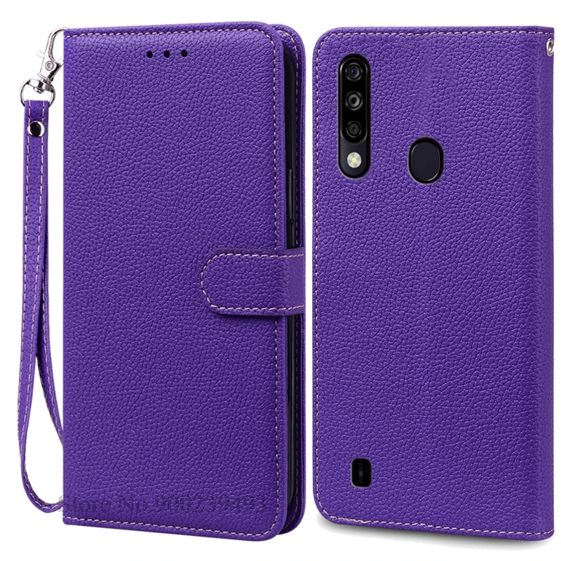 Sleek Silicone Wallet Leather Flip Case with Soft TPU Back Cover