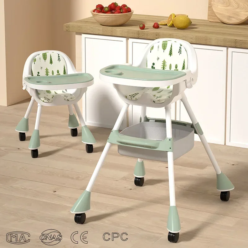 Baby Dining Chair Multifunctional Foldable Baby Chair Household Portable Dining Table Children's Table