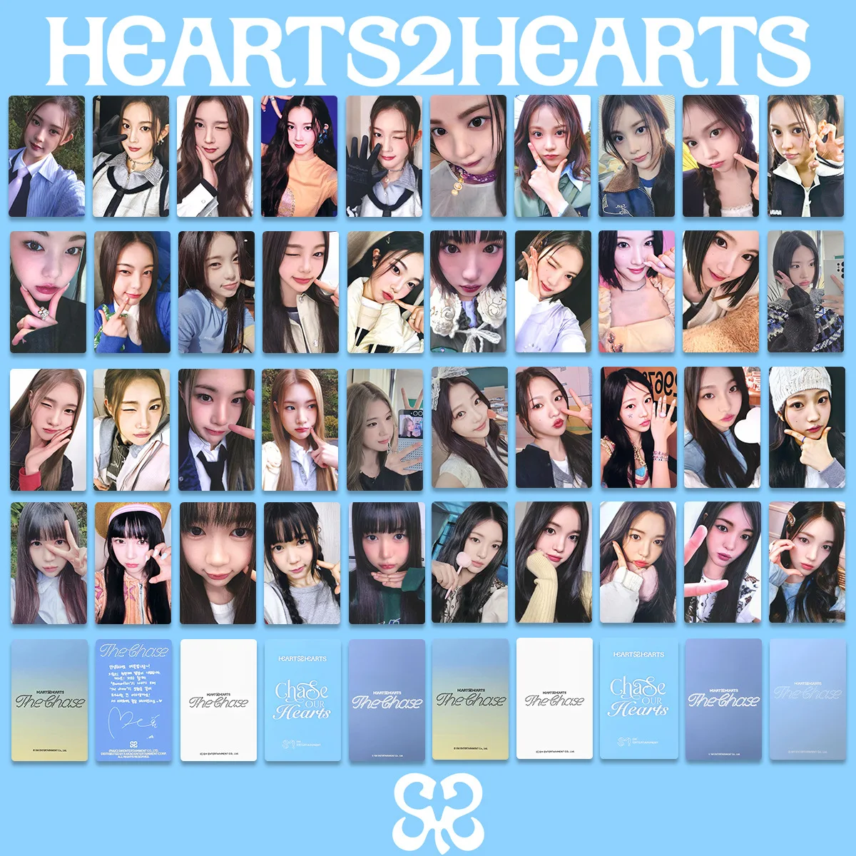 Kpop Hearts2Hearts Peripheral Cards H2H Album Cards JIWOO CARMEN