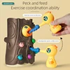 Woodpecker toy bug catching game darling 1-5 years    puzzle children boys and girls hand-eye coordination 3