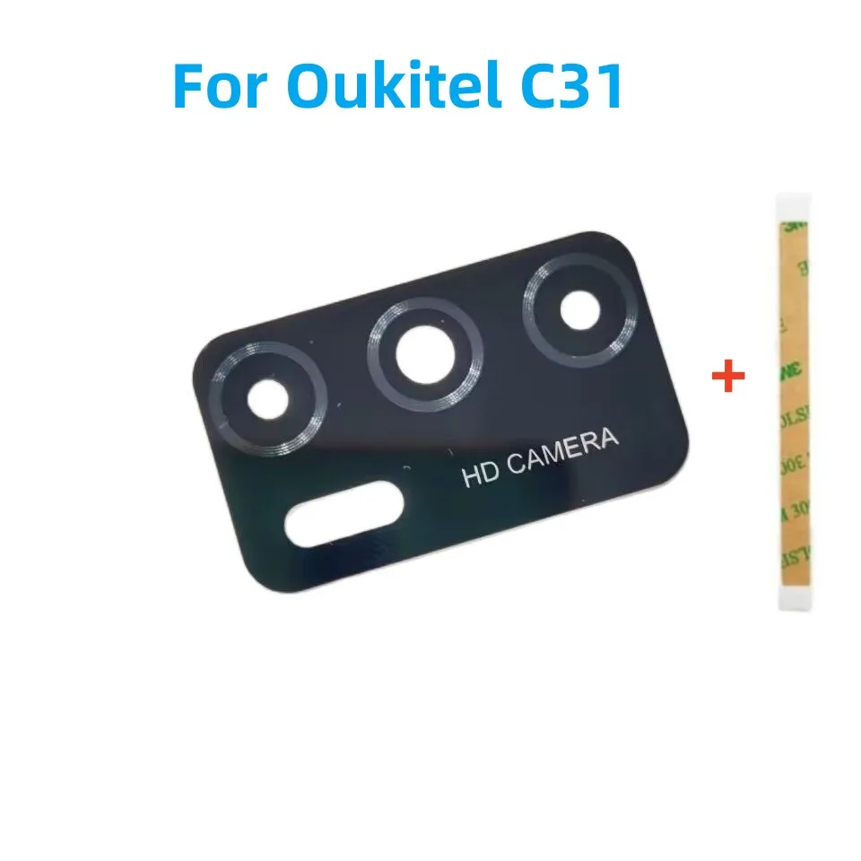 

New Original For Oukitel C31 Cell Phone New Original Back Rear HD Camera Lens Glass Cover