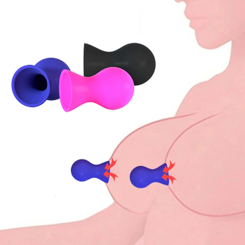 Nipple Sex Toys Nipple Sucker G Spot Nipple Pump Suction Cup Breast Massager Clitoris Stimulator No Vibrator for Woman Couples