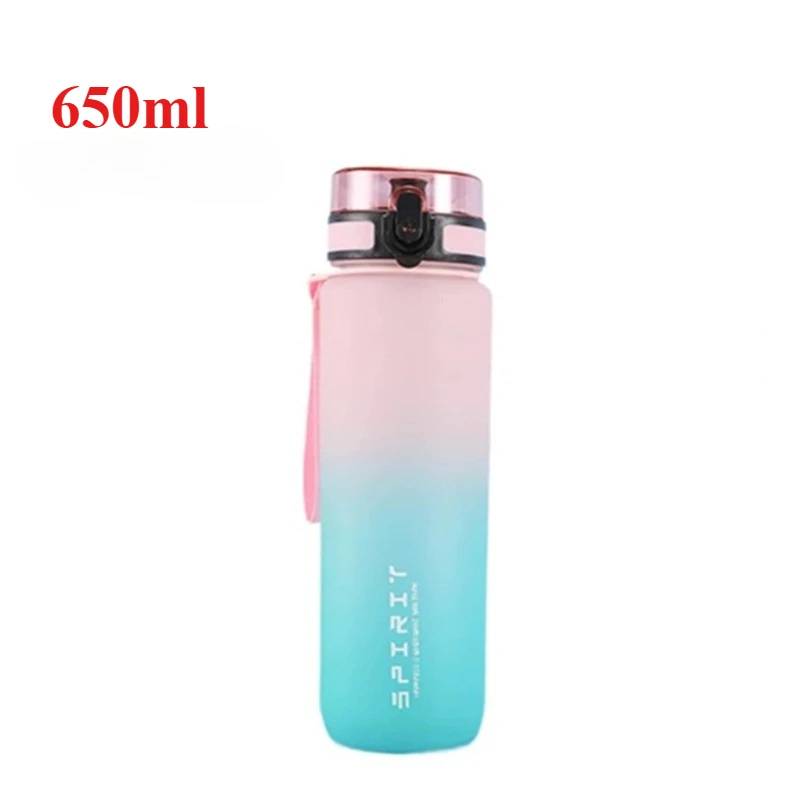 main image of 500ML/650ML/750ML/1000ML Sports Water Bottle