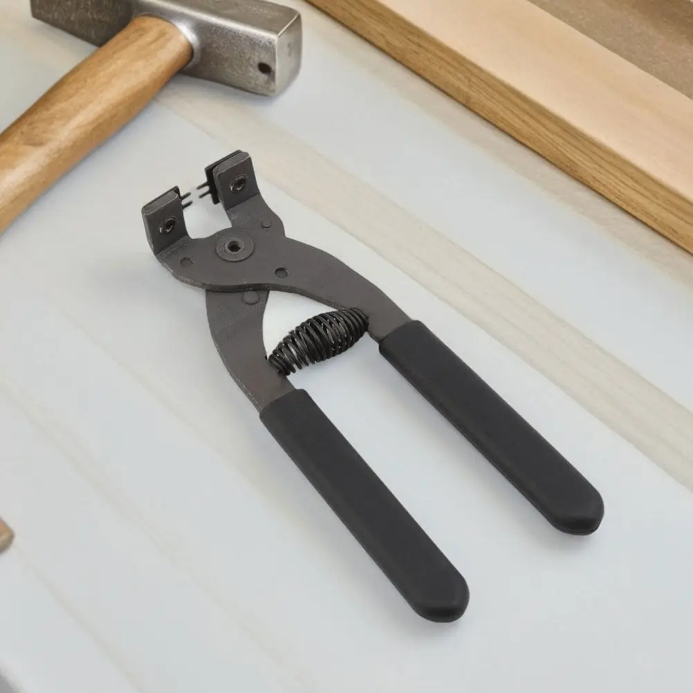 정밀 탄소강 홀 펀치, 인체공학적 무소음 펜치 (벨트, 시계줄 제작 도구) 4mm 4날
