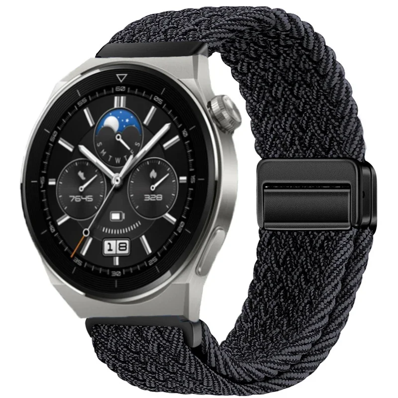 Magnetic Clasp Nylon Watch Strap - Universal Fit