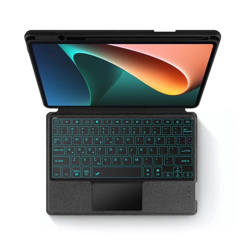 HUWEI-Capa de Teclado Mágico para Xiaomi Pad,
