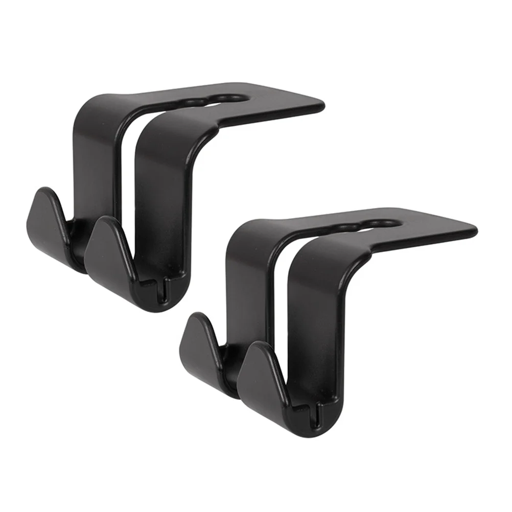 

2 Pcs Vehicle Seat Hooks Car Headrest Hooks Car Plastic Back Seat Hangers