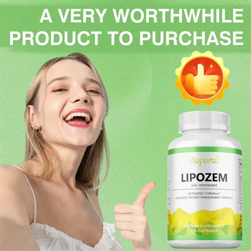 Lipozem Supplement-Digestive Health Appetite Suppression Metabolism Fat Burning Body Shaping digestive capsules