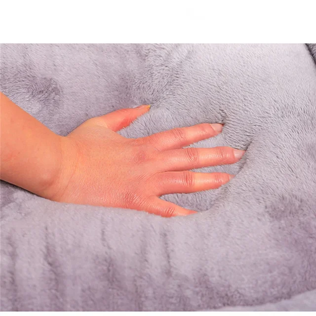 Square Dogs Bed, Dog Pet Accessories, Plush Calming Sofa Bed Soft Cushion for Little Small & Medium Cats Dogs