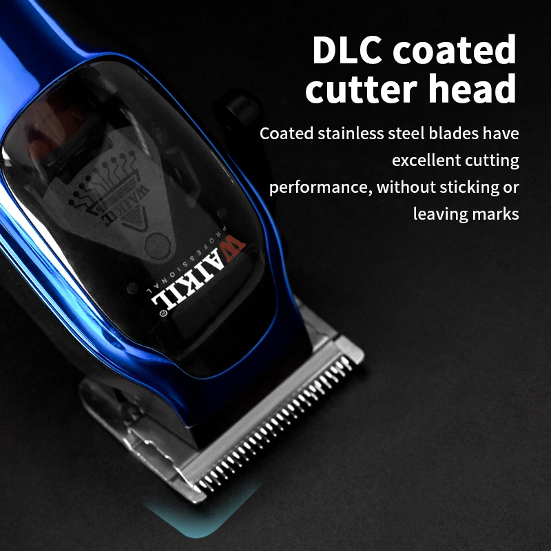 WAIKIL New Men's Barber Multi functional Hair Machines for cutting hair USB charging high-power trimmer Cordless hair clipper 2