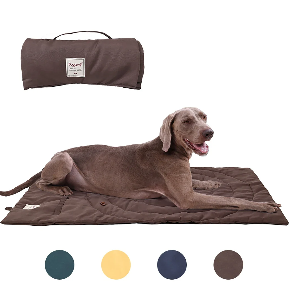 

Outdoor Pet Dog Mat Pad, Portable, Reversible, Waterproof, Summer Sleeping Mat, Reusable, Machine Washable, Easy to Clean