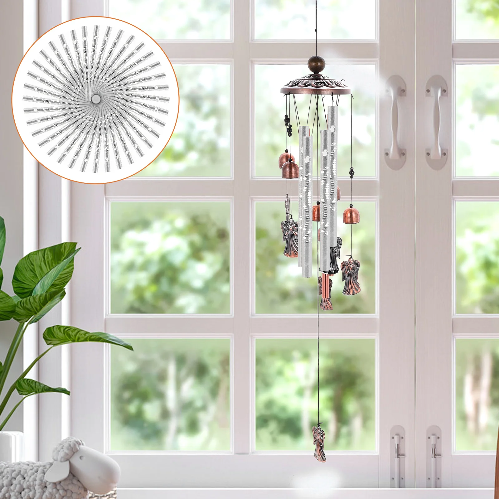 50pcs Wind Outdoor Metal Windchimes Outdoorss DIY Wind Chime Supplies 4