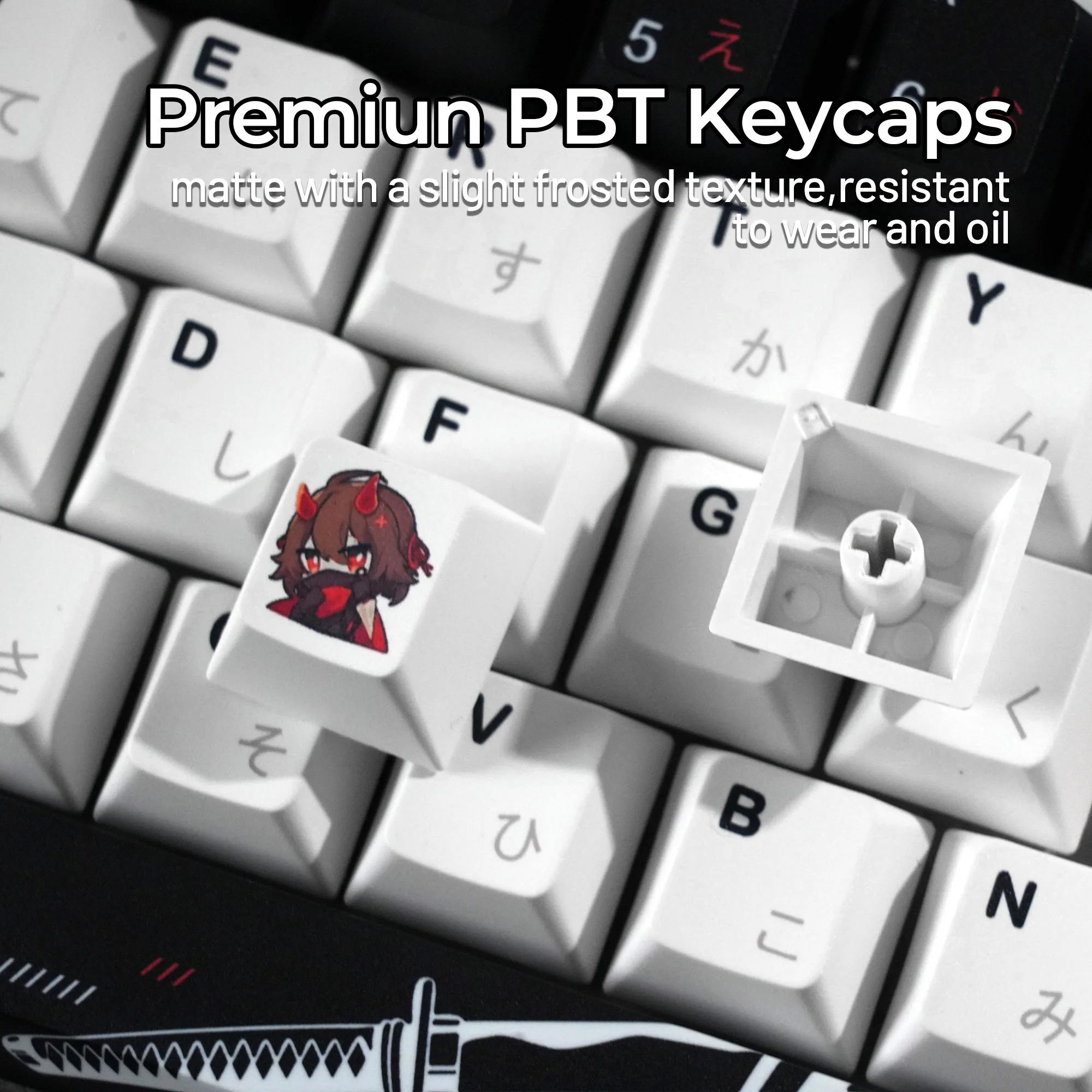 XVX ユキエイムキーキャップ 日本語レイアウトのキーボード用 アニメ