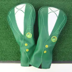 Green Jacket Golf Club Cover Protective Sheath Waterproof Golf Putter Cover Driver Protector Golf Head Cover Golf Accessories 골프