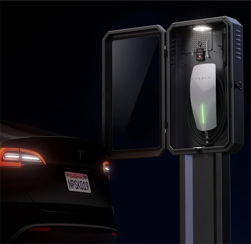 YZ for Tesla model 3 Y X S charging pile protection box Charging box protection