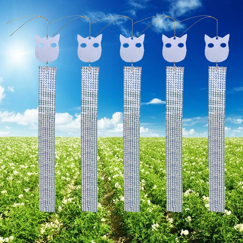 

1PC Highly Effective Bird Repellent Bird Deterrent Reflective Scare Tape Discs Control Dual-sided Repellent Tape