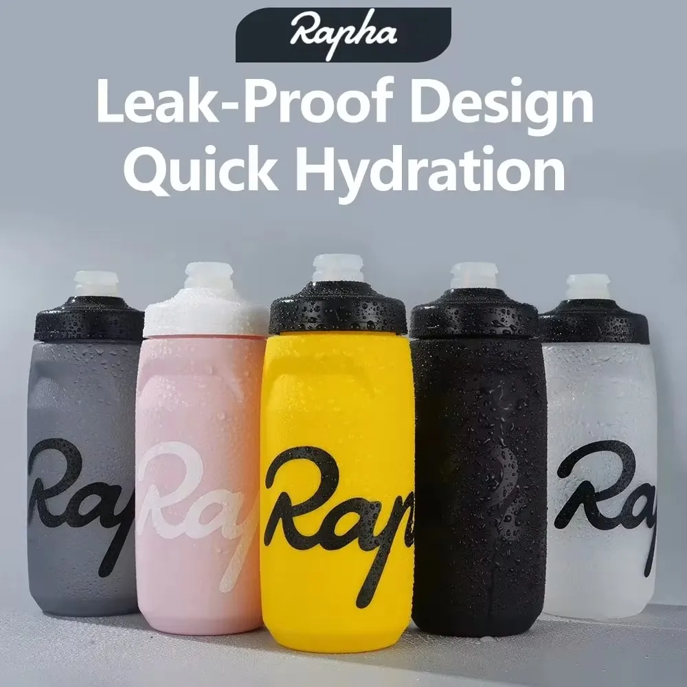 Rapha Cycling Water Bottle 620/750ml Ultra Light Leak-proof Squeezable Taste-free Camping Hiking Sports water bottle bicycle water bottle sports bottle