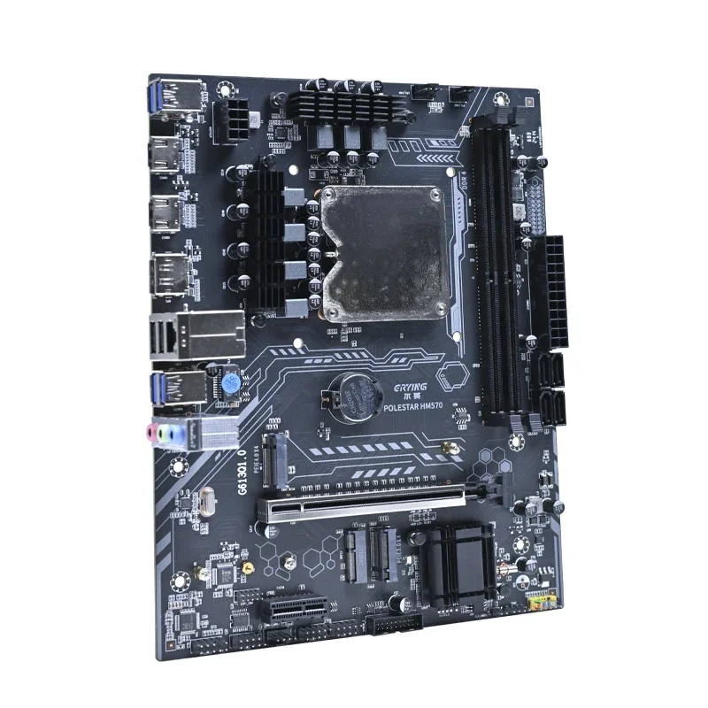 ERYING Xeon CPU 마더보드 세트 프로세서 W 11955M 통합 CPU 2.6GHz 8C16T 24MB DDR4 RAM LGA 1151 게임용 PC Completo