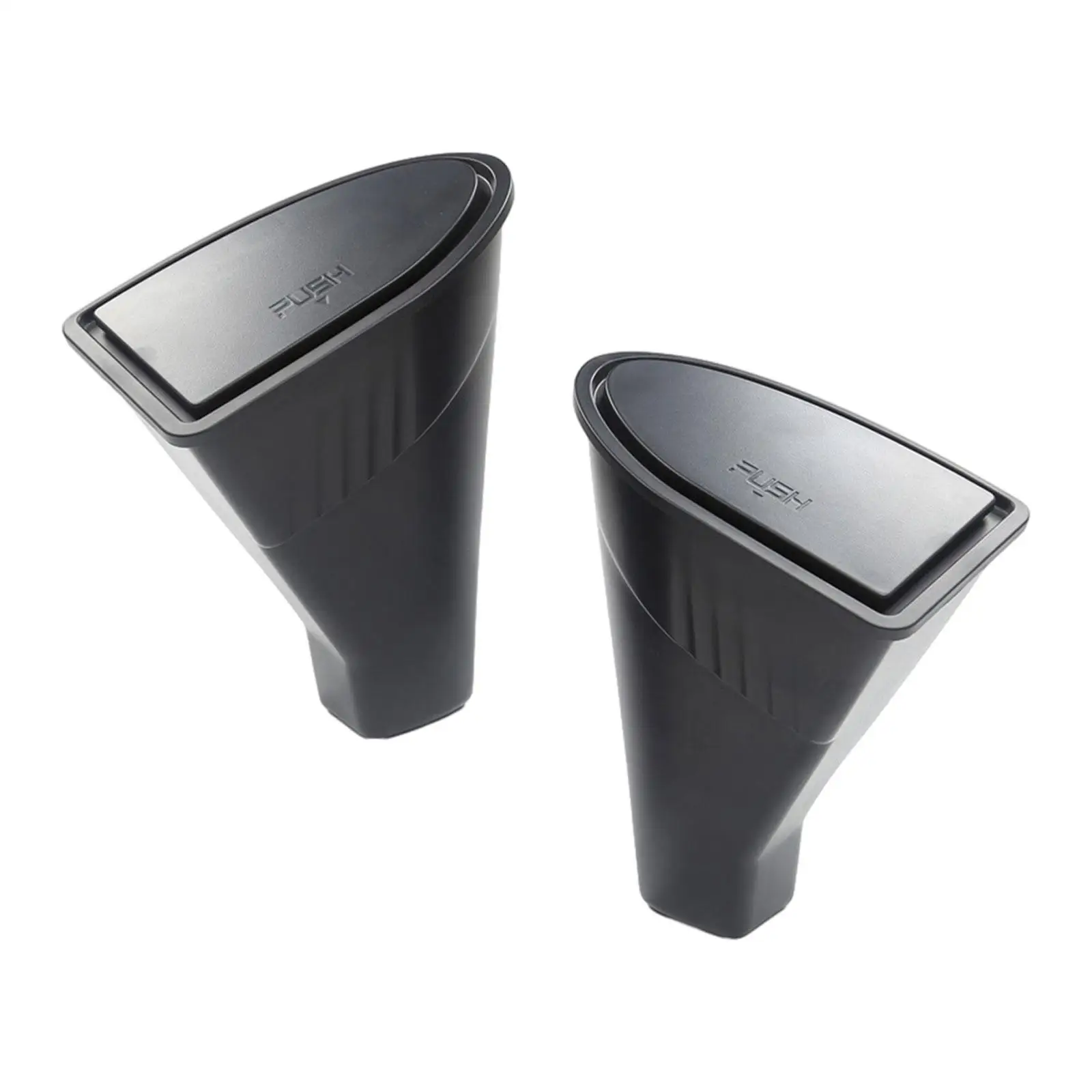 2 Pieces Front Door Side Storage Box Car Trash Can for Model Y
