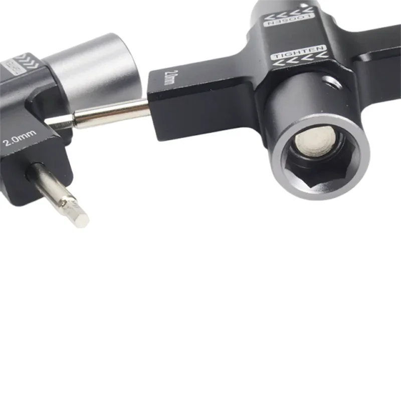 2개입 퀵 릴리즈 모터 프로펠러 M5 스크류 너트 렌치 일방향 1.5mm/2.0mm 베어링 도구 드라이버 RC FPV 드론용