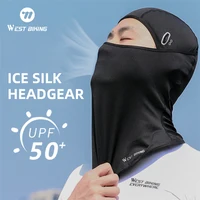WEST BIKING Balaclava Cycling Caps for Men Bicycle Travel Quick Dry Dustproof Face Cover Sun Protection Hat Sports Hood 1