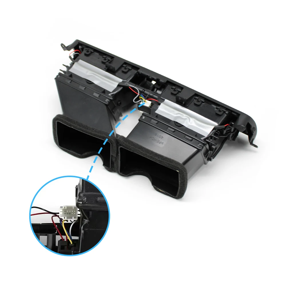 자동차 전면 대시 중앙 에어컨 중간 AC 벤트 그릴, BMW 5 시리즈 F10 F11 64229166885,64229209136 완전 조립