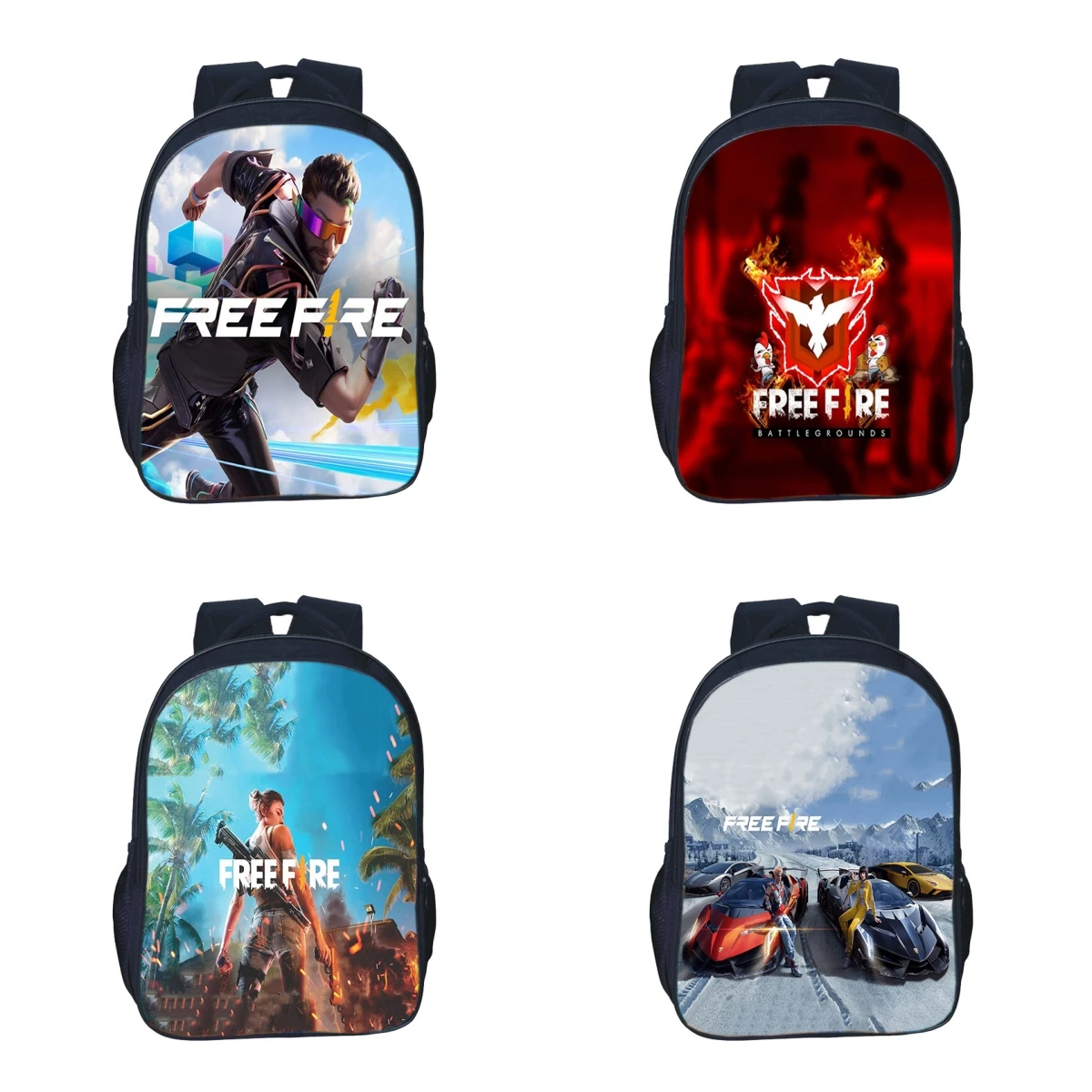 

Рюкзак с рисунком игры Free Fire Garena, детские модные школьные ранцы для учеников, Детские повседневные Рюкзаки для мальчиков и девочек, мультяшный рюкзак в подарок