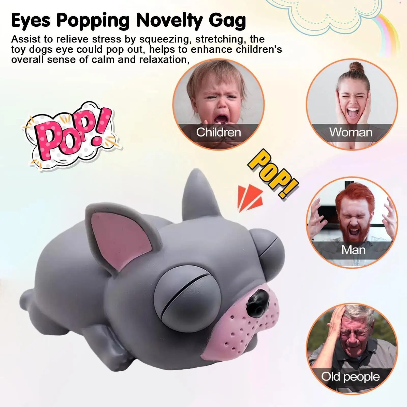 Рисунок 3 - Игрушка-антистресс Gi R2H4 для щенков