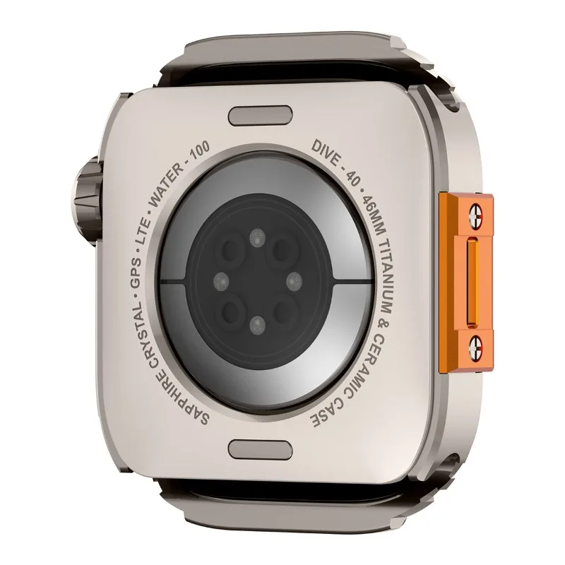 Luxury Alloy Watch Case - Metal & PC Frame Protection Shell Cover for Premium Wearables Accessories