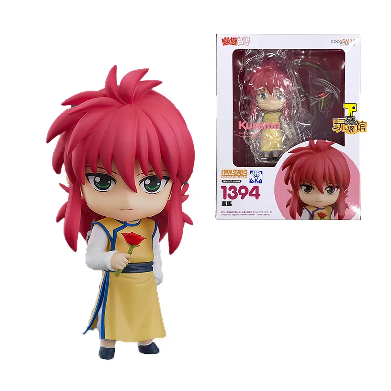 

100% Original Good Smile Nendoroid Kurama GSC 1394 YuYu Hakusho Anime Figure Model Collecile Action Toys Gifts