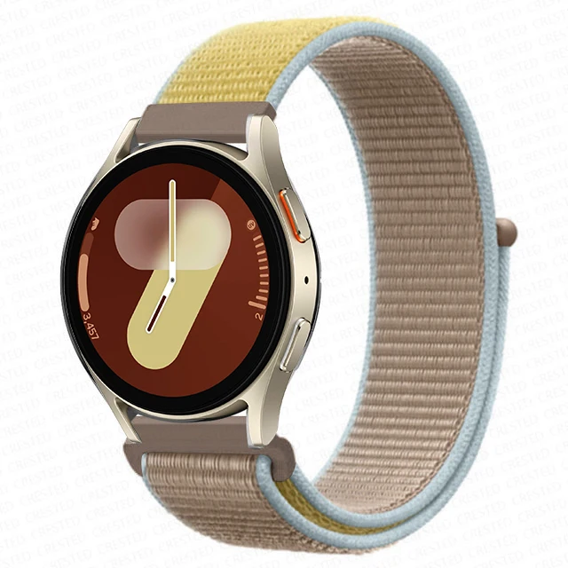 Versatile Nylon Loop Bracelet for Smartwatches - 22mm/20mm Band