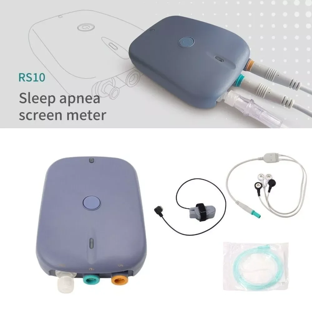 CONTEC Sleep Apnea Screening Monitor RS01/RS10-Snoring Syndrome Home Care Device for Sleep Apnea Monitoring sleep apnea monitor