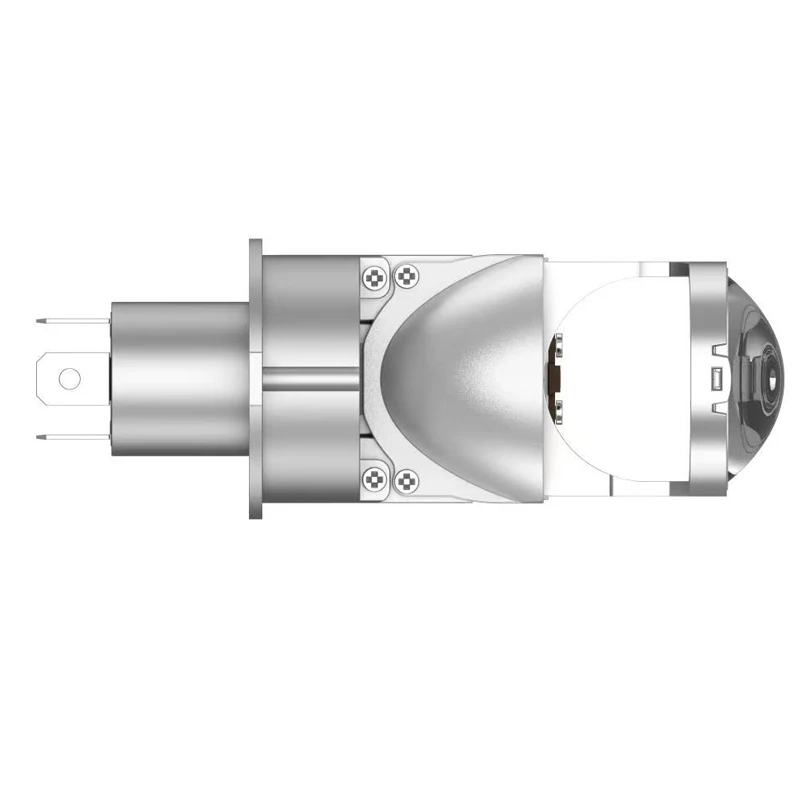 H4 Bi LED Mini Projector Lens H4 LED Car Headlight Bulb Motorcycle STG Dual Beam Lenses Lights Automotive Plug and Play 1:1