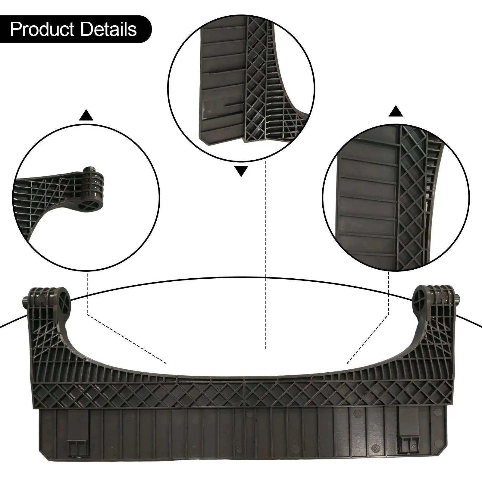 Self Cleaning Cat Litter Box Rake Bracket Sturdy Maintenance Auto Kitten Litter Box Parts Component Rake Holder Mount Bracket