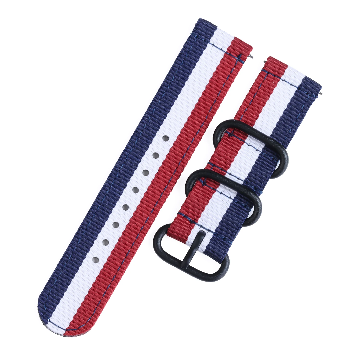 Woven Nylon Universal Watch Strap – Quick Release Fabric Wristband