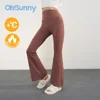 OhSunny Winter Warm Thick Yoga Pants 2024 New Flare Leggings High Waist Stretchy Breathable Fitness Trouser Women Workout Long 1