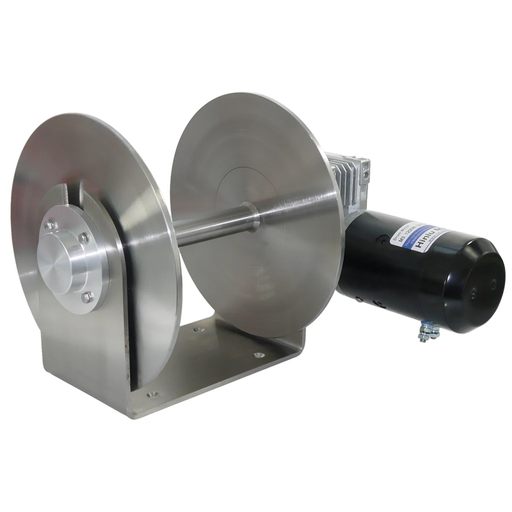 Marine Boat Yacht 316L Stainless Steel Drum Winch Anchor Winch 12V 24V 1500W/2000W for Boats up to 18m / 60ft