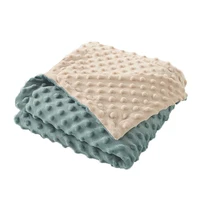 Baby Blanket Warm Fleece Infant Quilt Bedding Swaddle Wrap Newborn Soft Stroller Sleep Cover Comfortable Washable Thick Blanket 1
