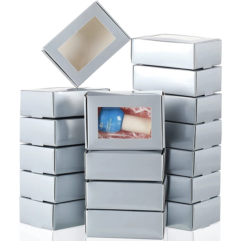 

25 шт./упаковка, маленькие бумажные коробки для мыла