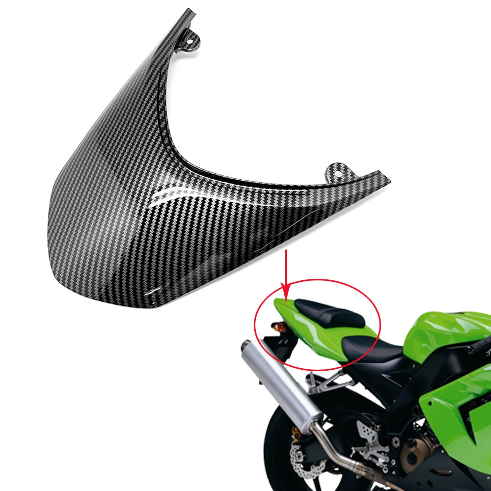 

Motorcycle ABS Carbon Fiber Rear Upper Tail Seat Cover Panel Fairing Shell Cowl For KAWASAKI ZX10R ZX-10R ZX 10R 2004 2005