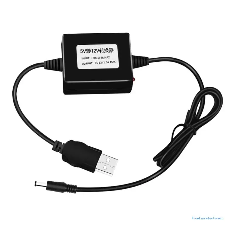 

Voltage Converter USB 5v to 12v Step Up Power Regulator Line Boost 2.1x5.5mm Male Step-Up Converter Adapter Cable DropShipping