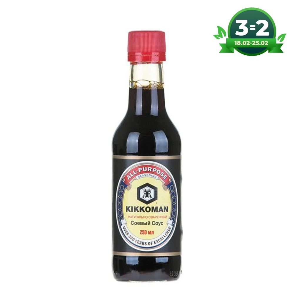 Kikkoman соус соевый 250 мл | Продукты