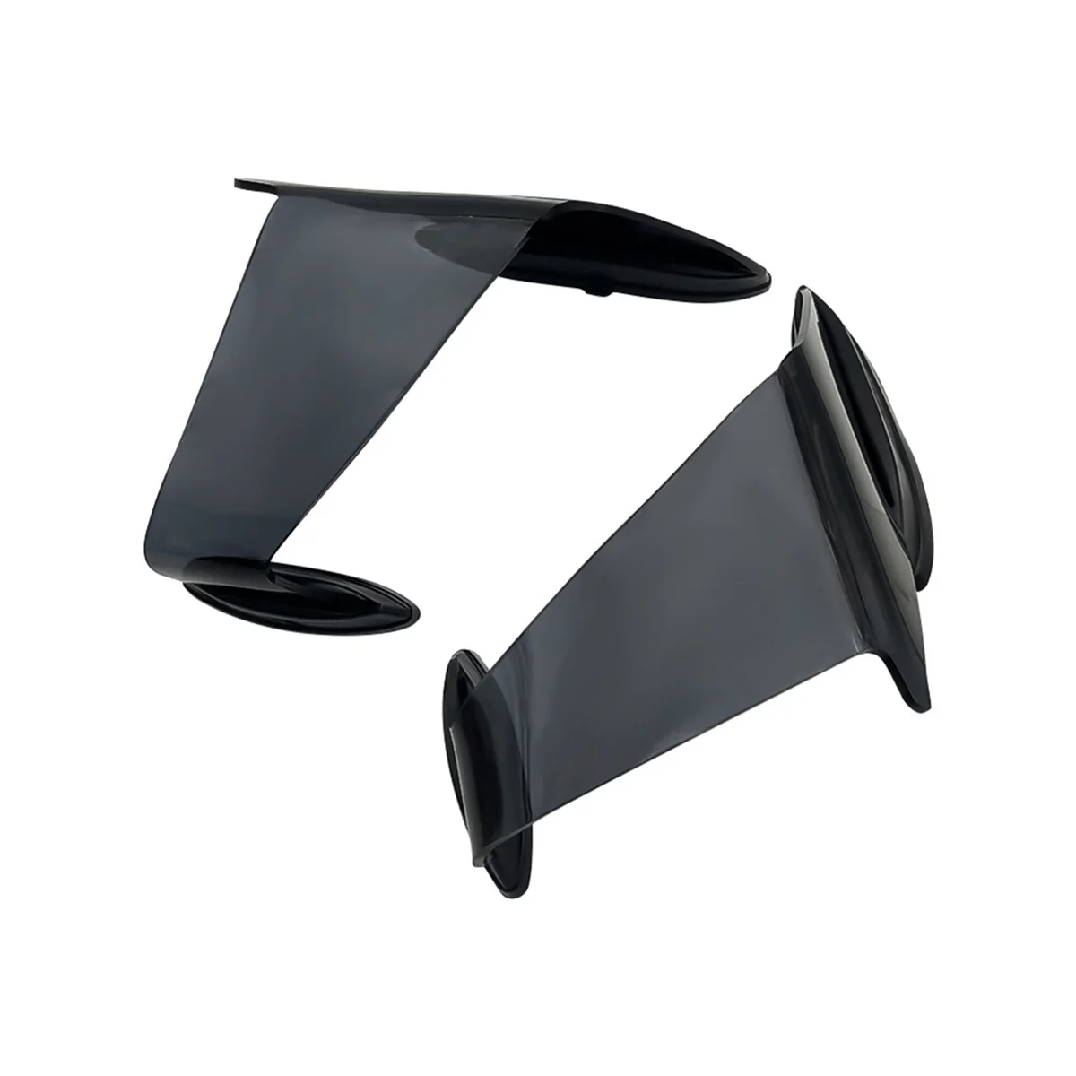 Motorcycle Fixed Wind Wing Wing Aerodynamic Fairing for Kawasaki ZX10R ZX-10R-Black