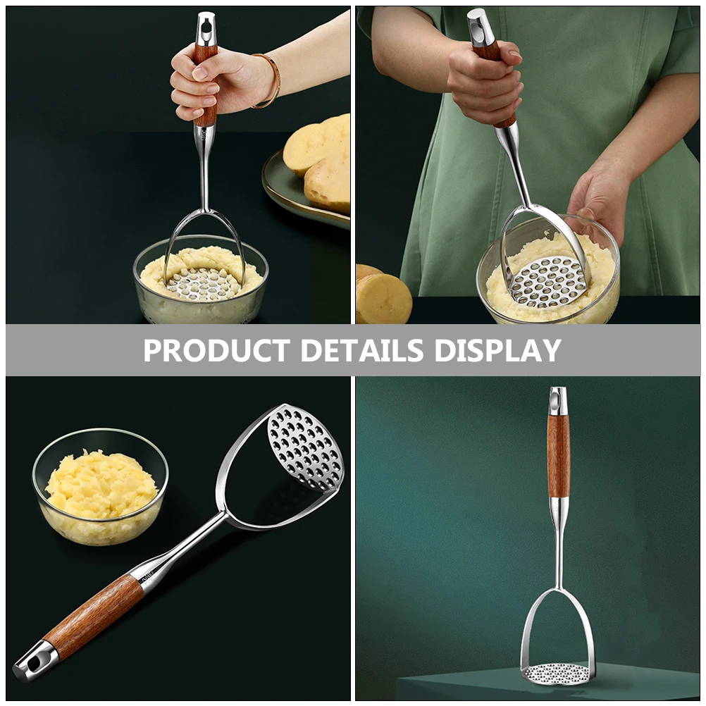 Potato Ricer Masher Stainless Steel Potato Masher Hand Pressing Tool Manual Lemon Orange Juicer Presser potato masher