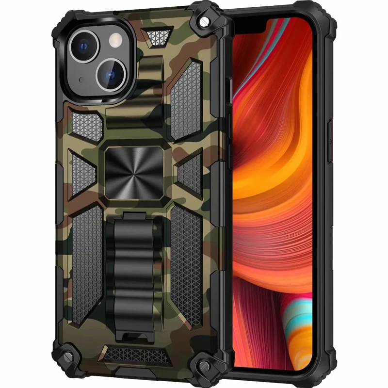 iphone 12 pro waterproof case New 1 4 Funda Case for iPhone 13 Pro Max 11 12 14 Pro Max XS Max Camouflage Armor Coque Heavy Protection Phone Case Cover Capa iphone 12 pro wallet case
