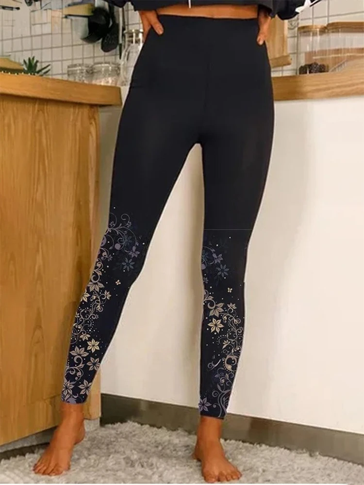 Colors Flowers Gym Yoga Legging 3D All Over Print Sexy Casual Streetwear US Size Fitness Elastic Women Girl Clothing