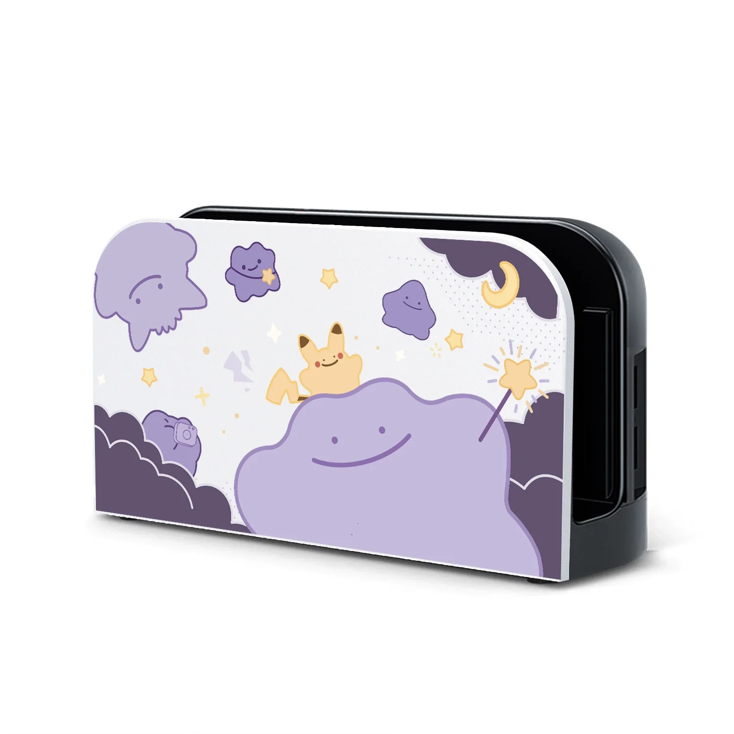 Matte Hard Shell Protective Case with Ditto Pattern for Handheld Game Console